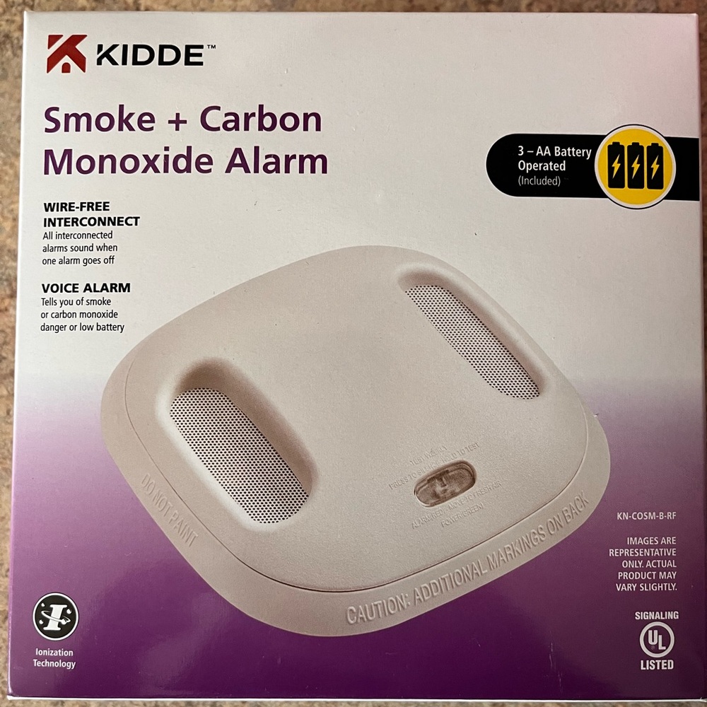 Kidde Smoke+Carbon Monoxide Alarm